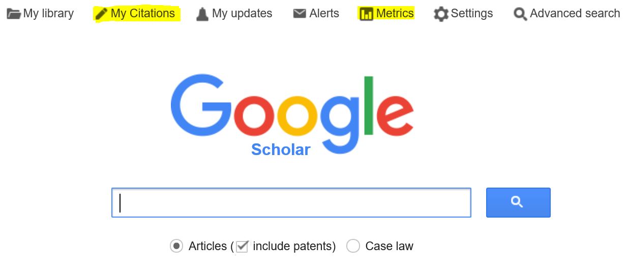 Google Scholar - Western Libraries - Western University